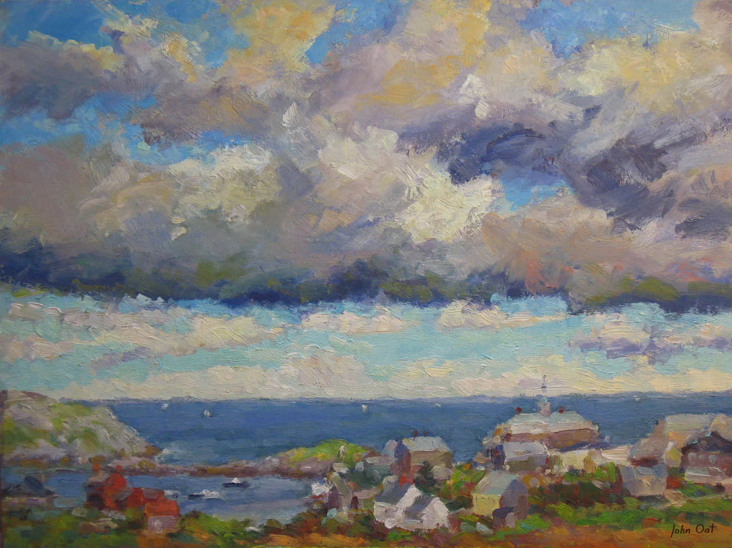 Clouds Over Monhegan