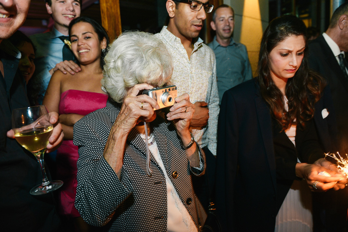 Documentary wedding photography
