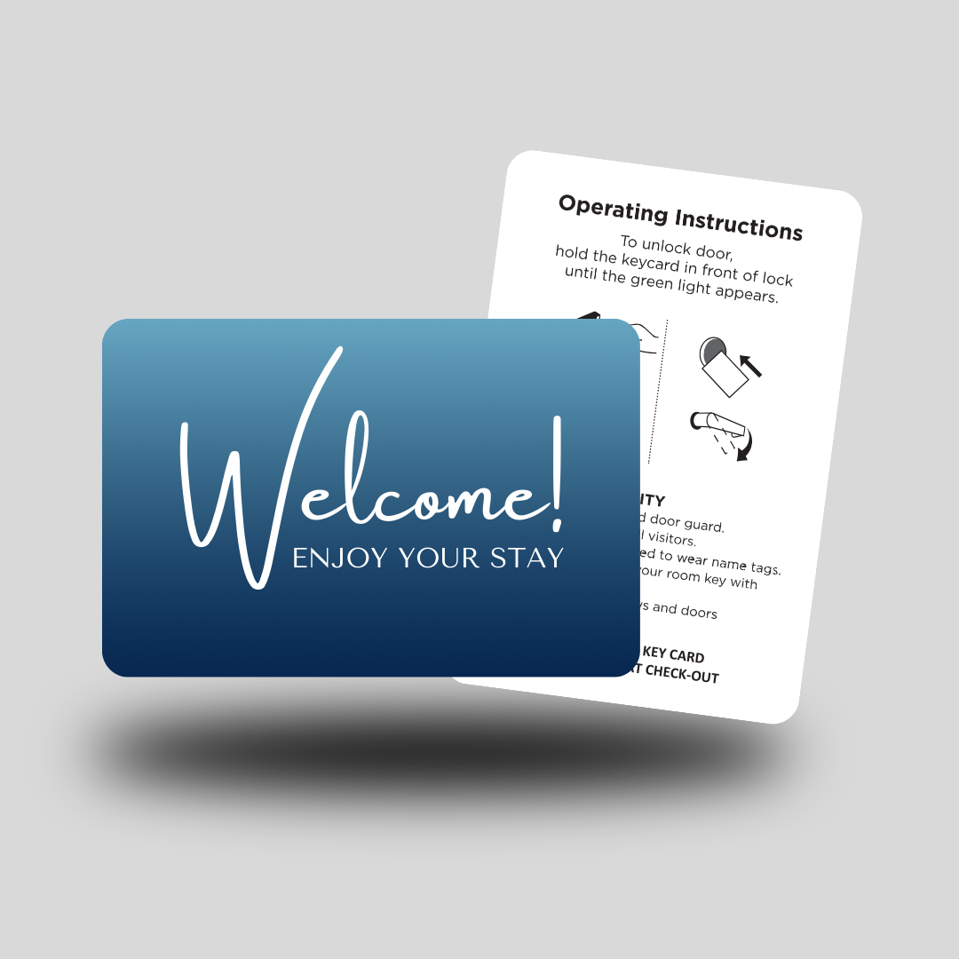 RFID Guest Room Key Cards for older Saflok, Onity, Dormakaba, MiWa, and Securelox Systems