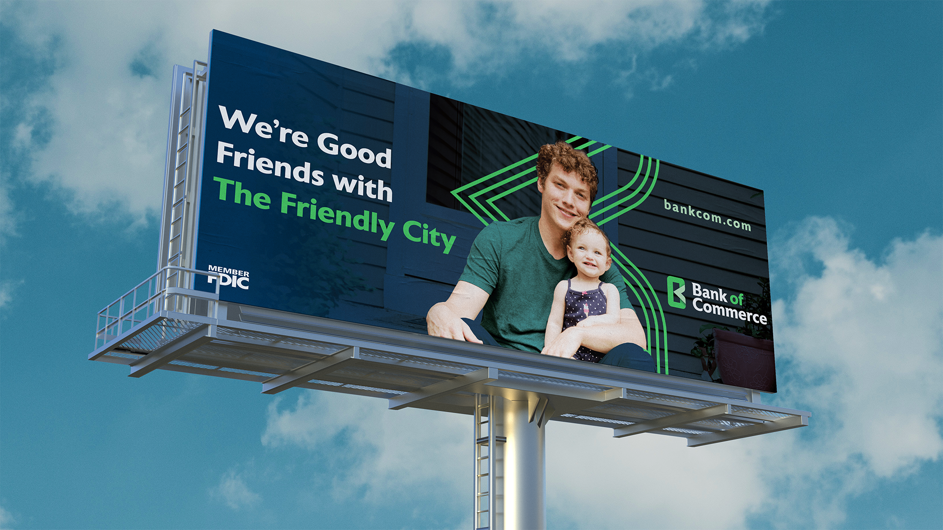 Market Launch Billboard for Columbus, MS.