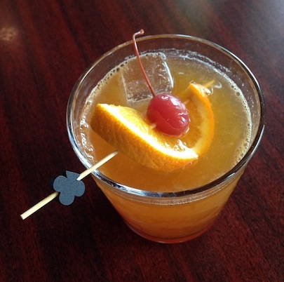 For the Bourbon Sprawl cocktail at Old Crown, bourbon is infused with house-made chai syrup, giving this drink a spot-on spiced kick. Photo by Jaclyn Garver.