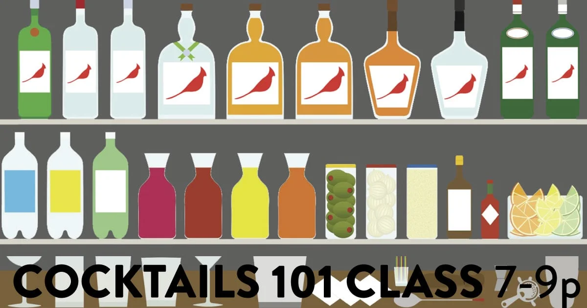 Cocktail Class: Cocktails 101