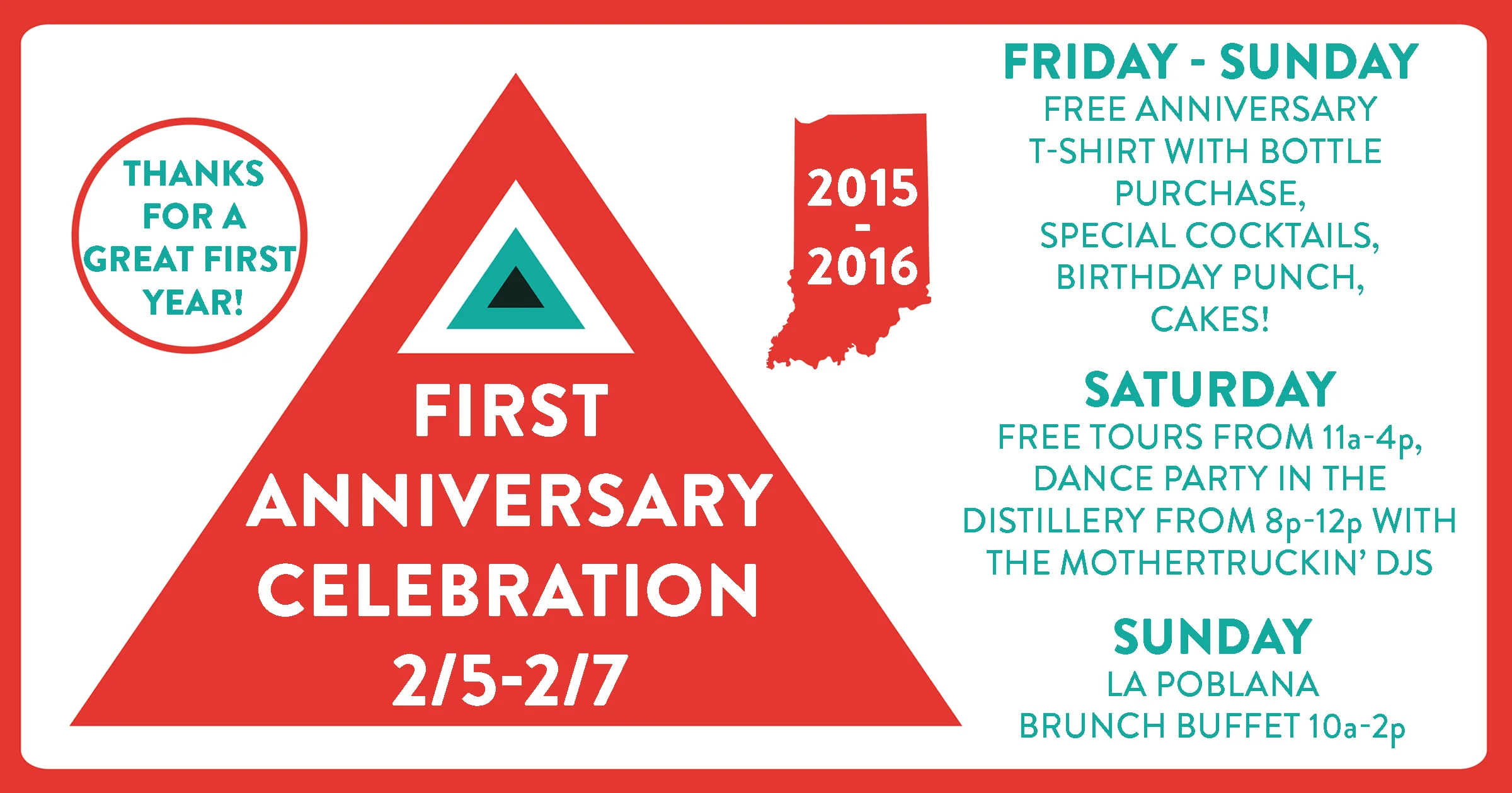 First Anniversary Party