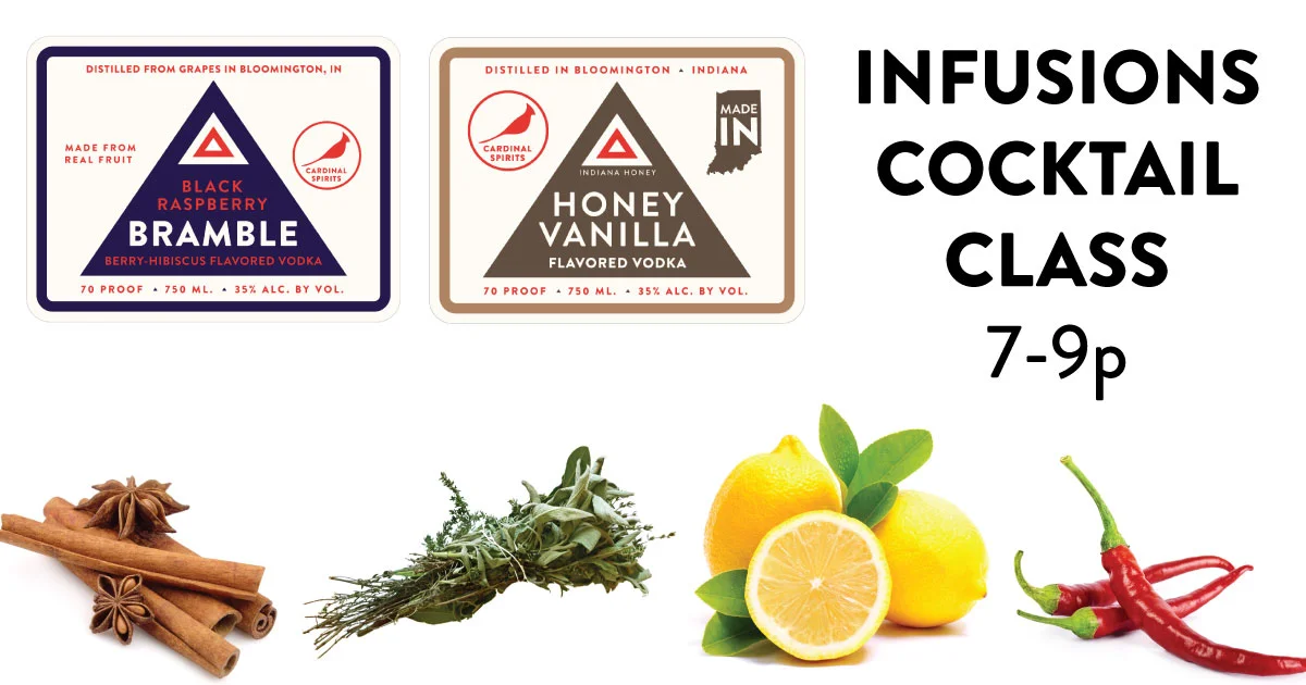 Cocktail Class: Infusions