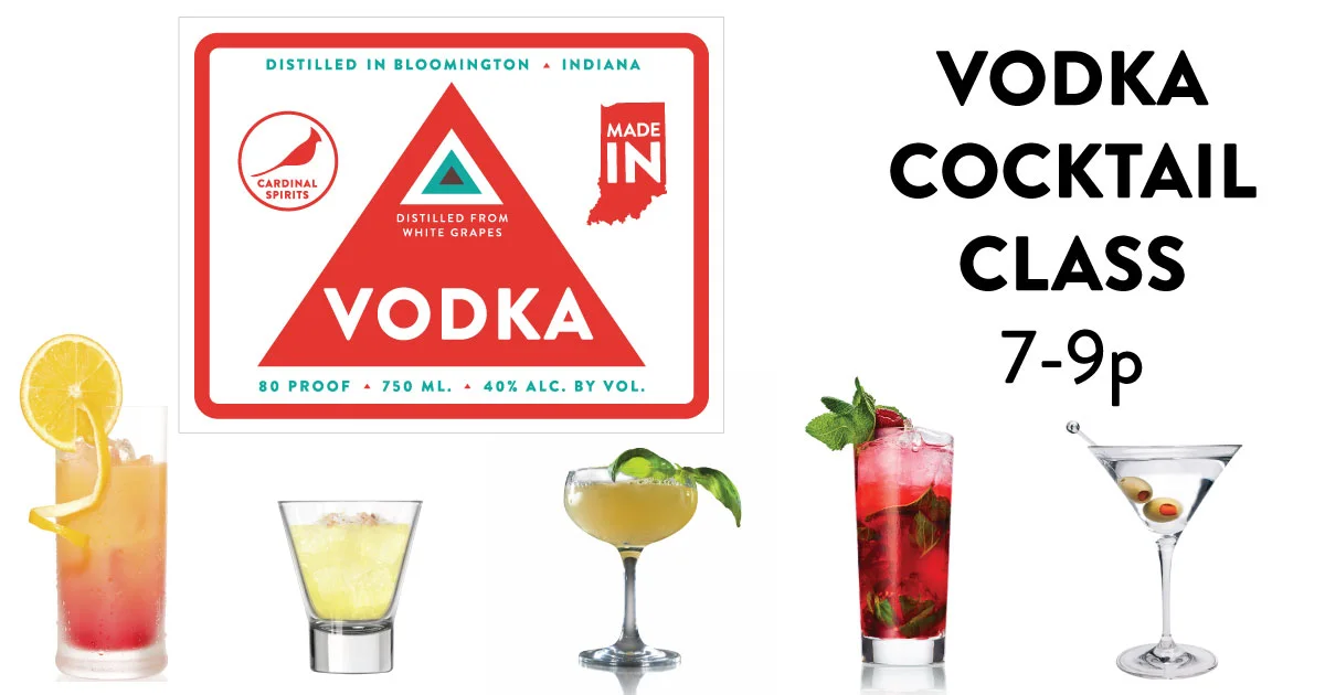 Cocktail Class: Vodka