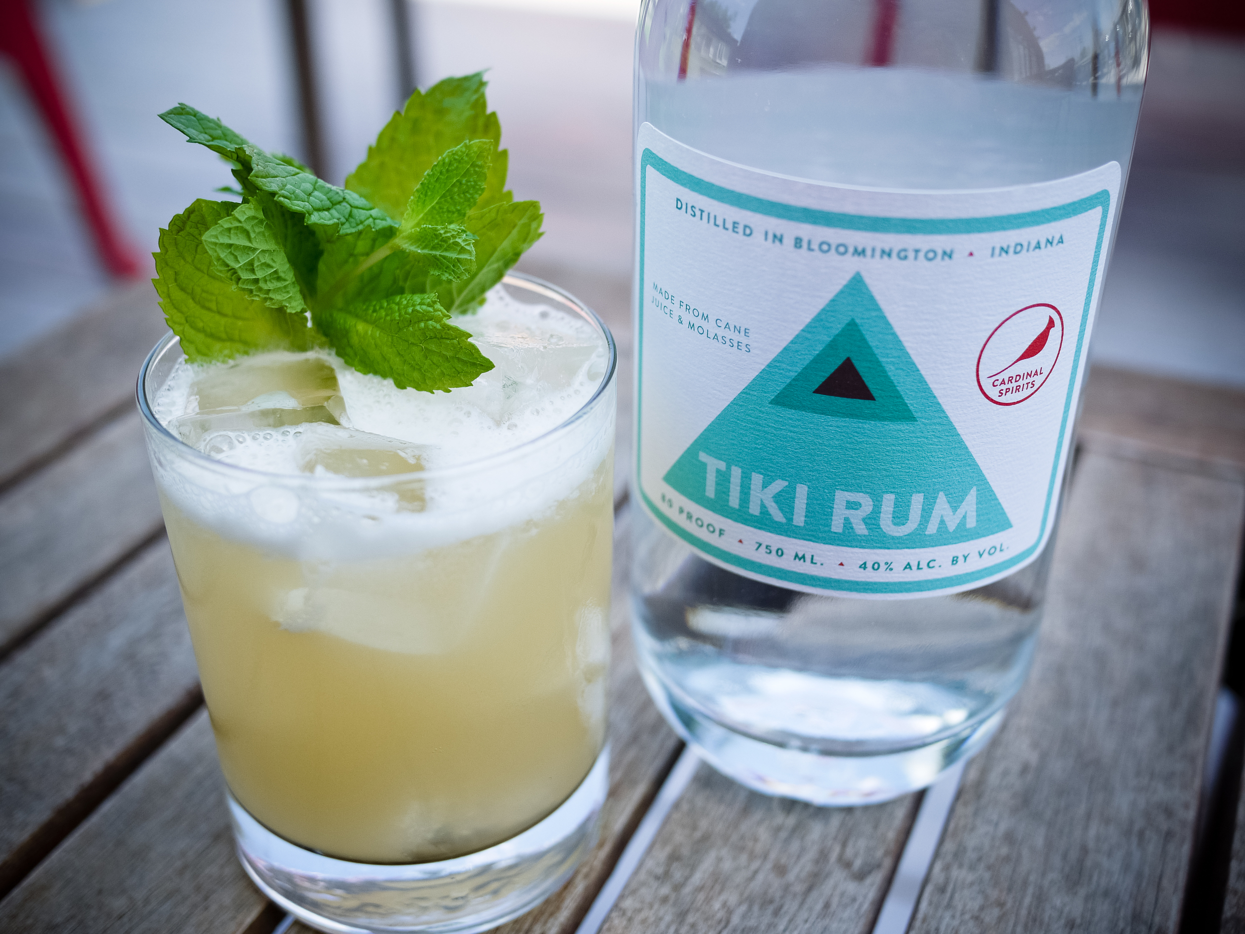 92 Points cocktail made with Tiki Rum