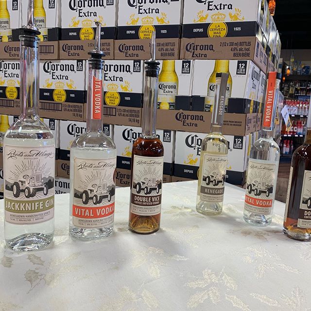Greetings liqour fans! Today we are sampling @rawstillhouse vodkas and gin! Maddie will be here until 6pm serving up cocktail samples! Swing by to sip and peruse. Cheers! 🎉🍸