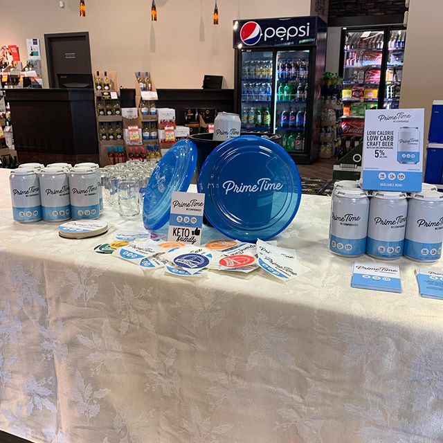 Greetings Langley Denizens! Today we’re sampling Prime Time from @bridgebrewcrew until 6pm! Come have a guilt free sample to start your weekend! Cheers! 🍻