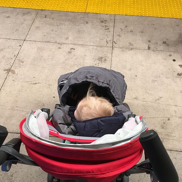 going to sound strange, but the ease of carrying one child in a single stroller up and down 4 flights of steps by myself still blows my mind.