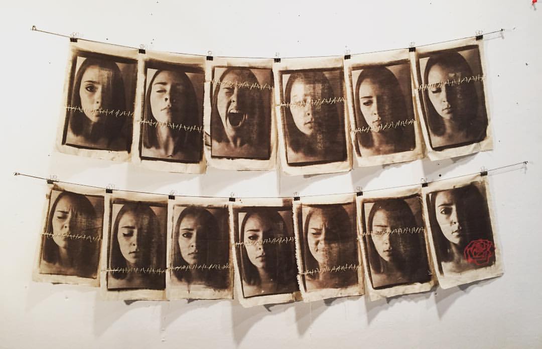 12 + 1 Emotions, Van Dyke Brown prints, 2015.