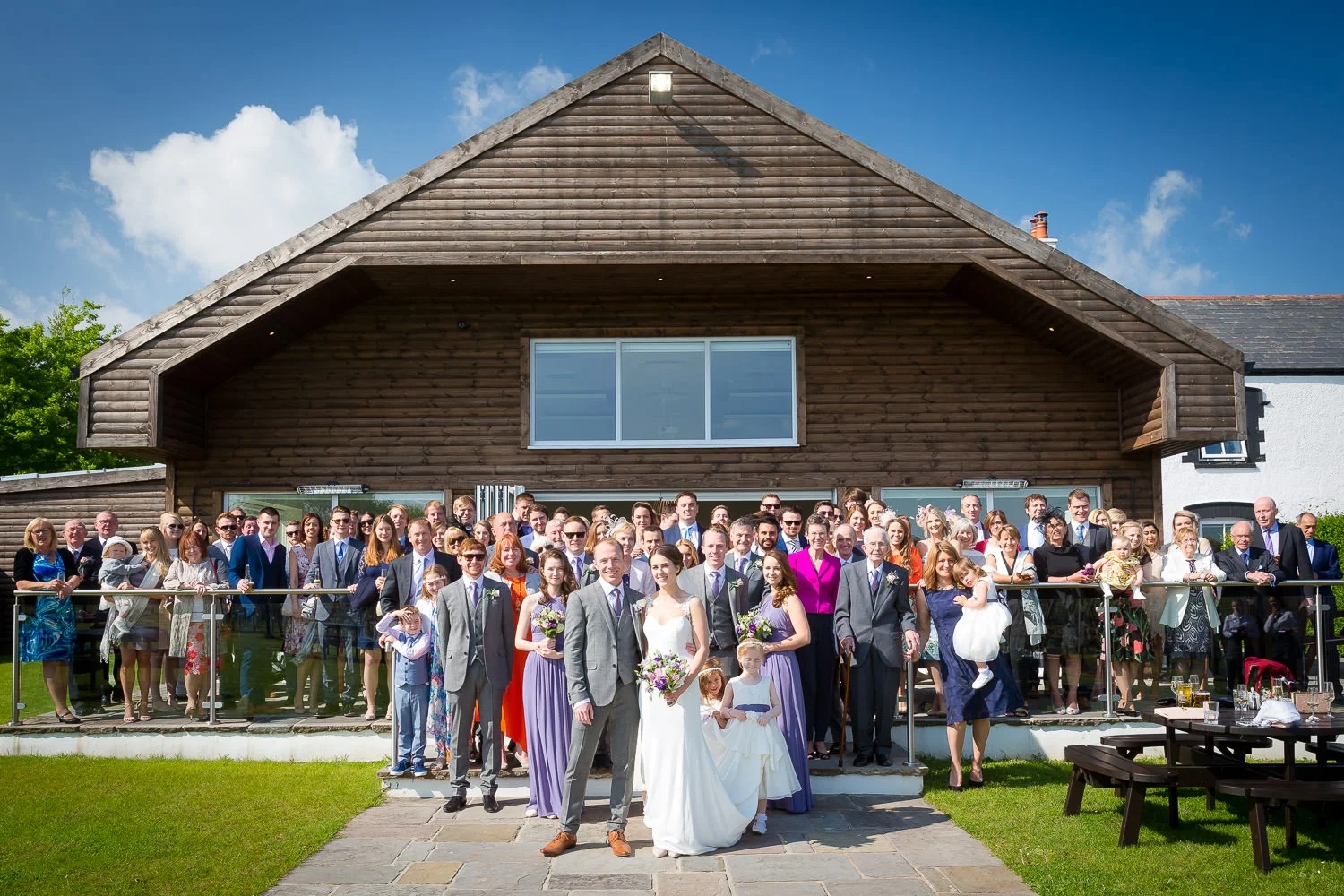 entire wedding party