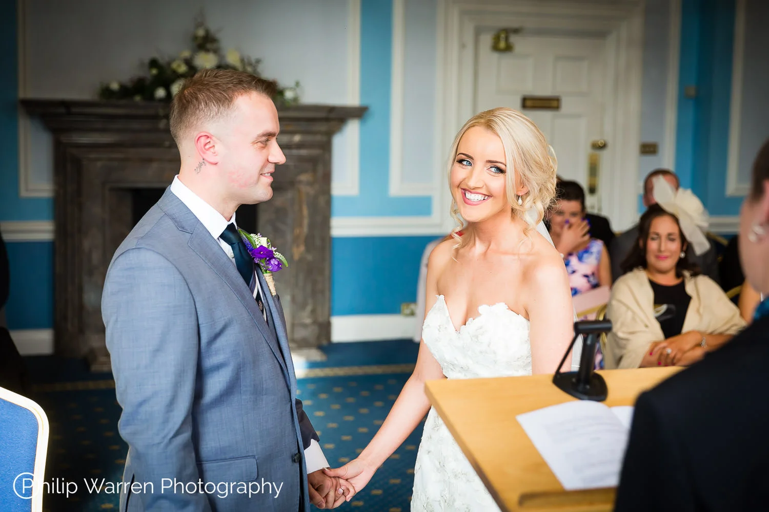 wedding ceremony city hall cardiff