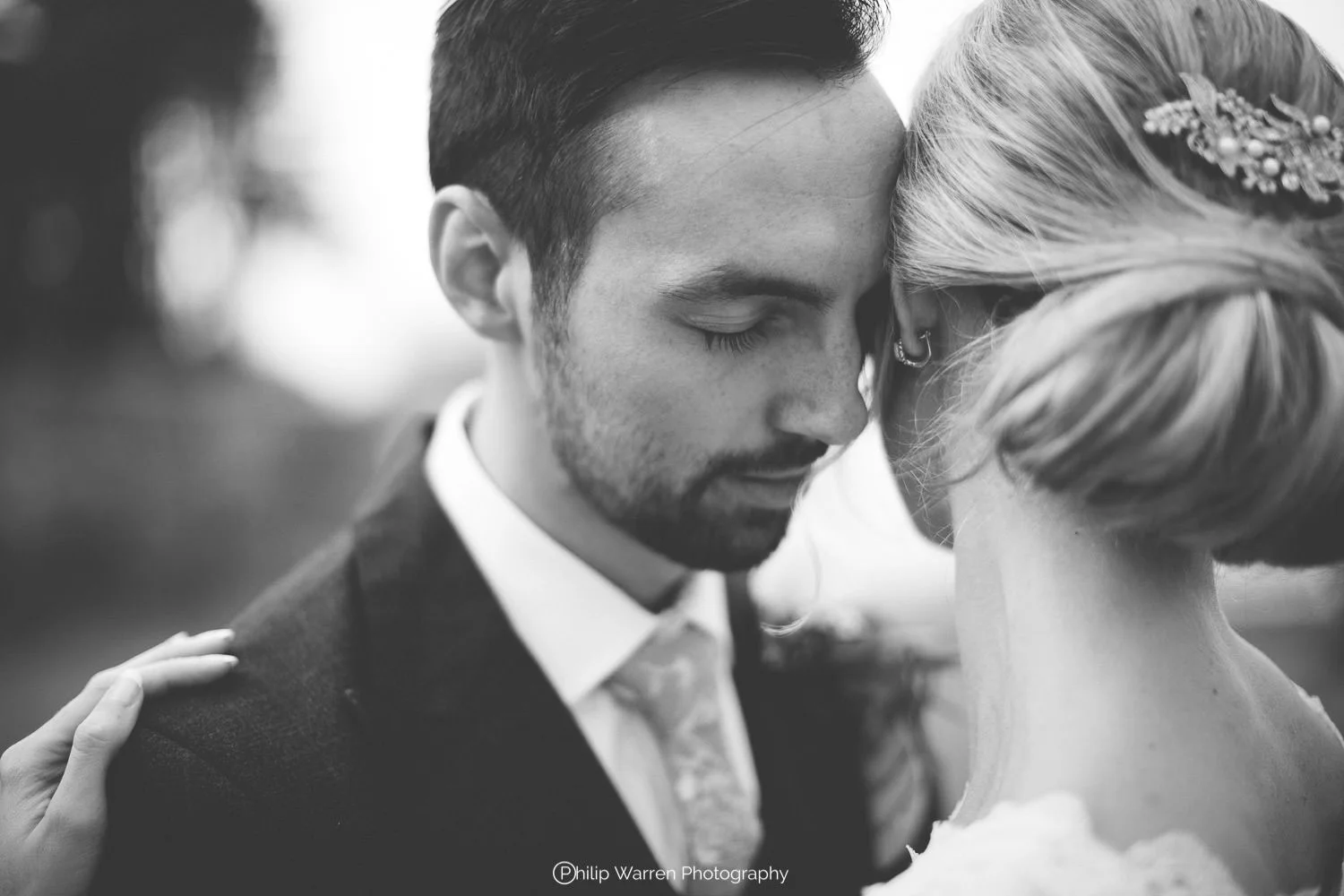 wedding photo of the bride and groom