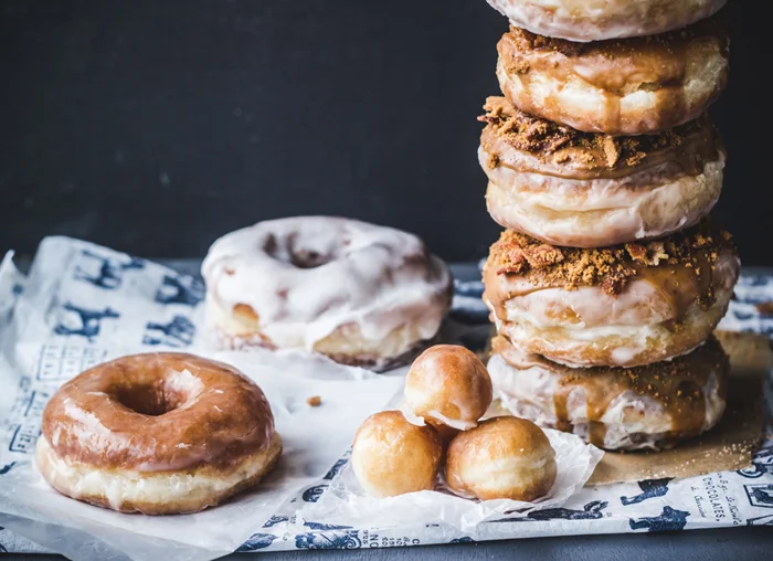 Doughnuts! You guys, these babies are not the same gluten free http://www.topwithcinnamon.com/2013/04/how-to-make-doughnuts-with-video-and-coffee-biscoff-bacon-doughnuts.html