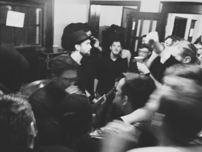 So this is the New Year. The Brave Youth rang in our new year by rocking out. (Rob Froh from The Little Village also made an appearance)