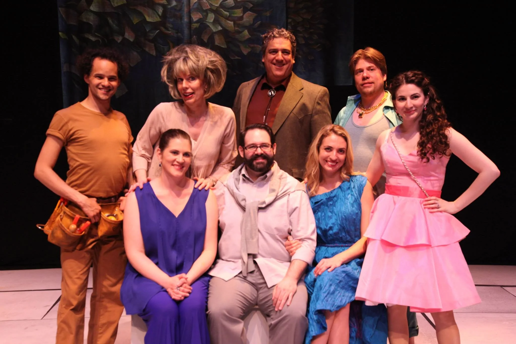 the cast of A Certain Quiet, World Premiere, at Theater for the New City
