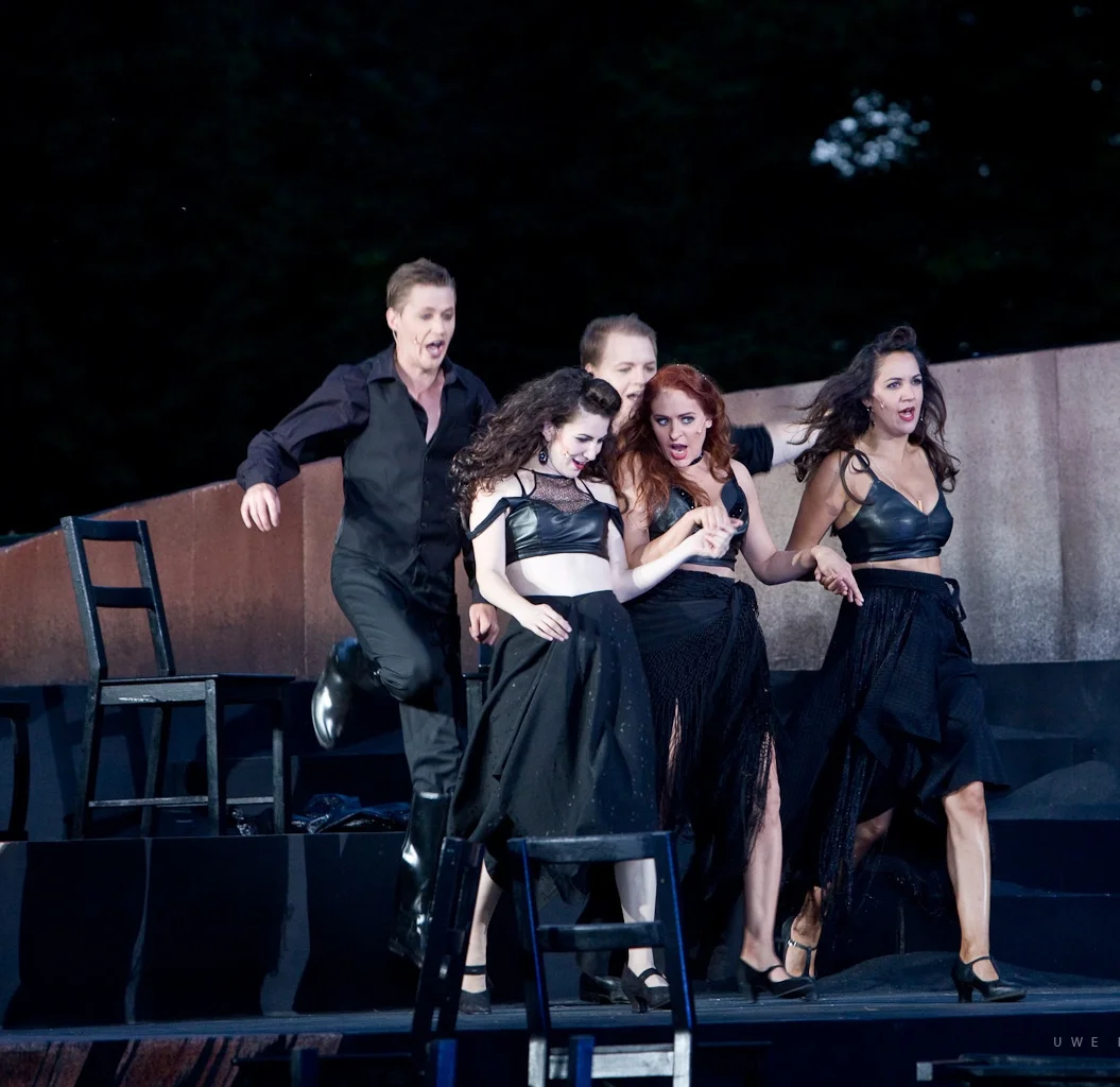 Frasquita in Act II, the Smuggler's Quintet