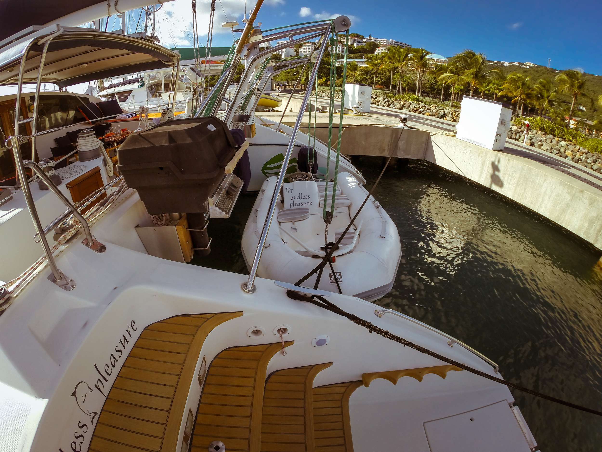 Transom and Dinghy