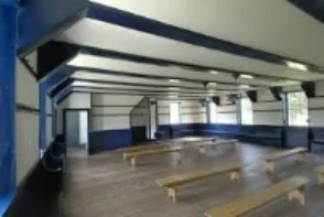  The inside of a typical meeting house