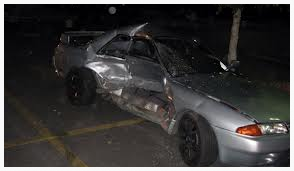 Michigan lefts help prevent broadside collisions (also called T-boning) as in this photo. Safety engineers also report fewer pedestrian accidents with Michigan left turns. via jalopnik.com