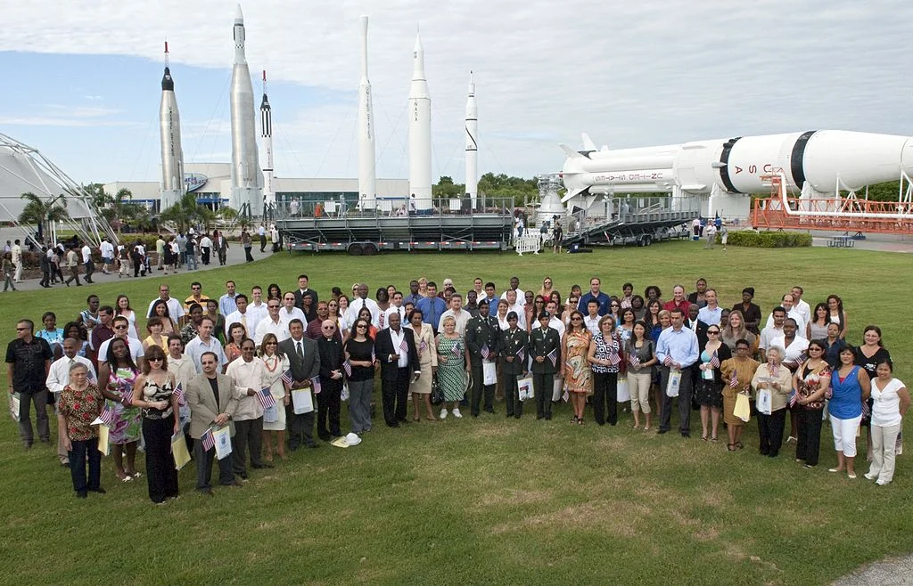 Naturalization ceremony, Kennedy Space Center
