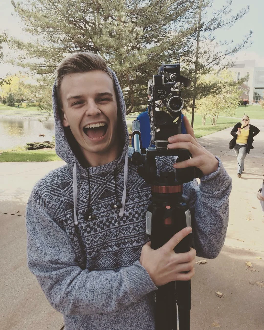 Chad Hilliard is a Grand Valley State University Film & Video graduate who worked as the fall 2018 assistant producer for Feel Like You Belong . As a student, Chad’s focus was in producing, with a goal to bring that skill set to the narrative television industry. Producing is a powerful fit for him since he loves associating with others and making people’s stories come to life.