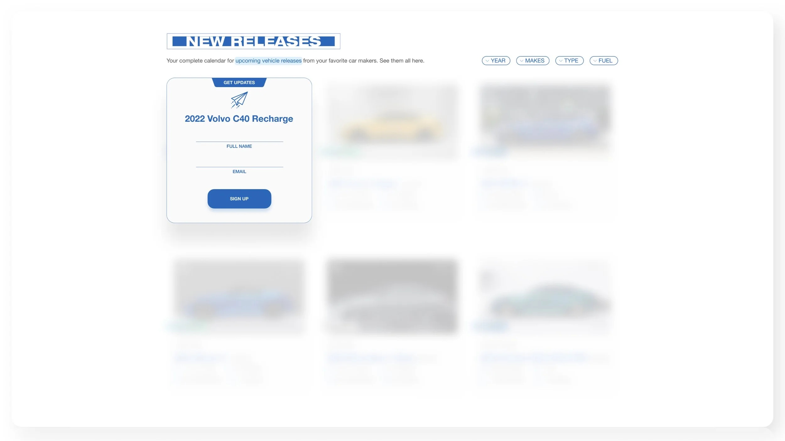 CONCEPT: NEW SITE EXPERIENCE
