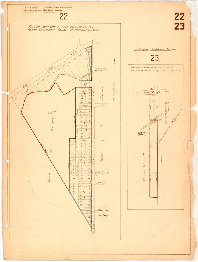 A 1920s map of the Parish of Pokolbin
