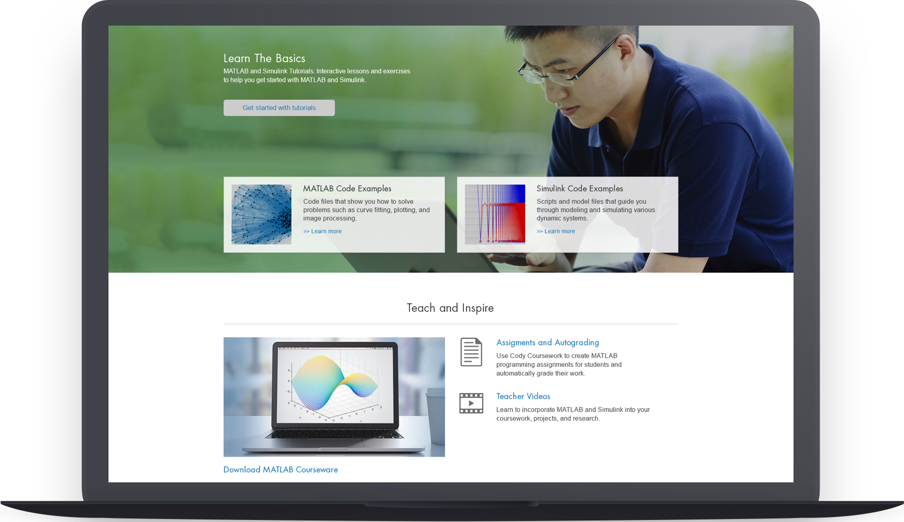  Showcasing the product and its uses was important in setting the MathWorks brand apart from the competition. 