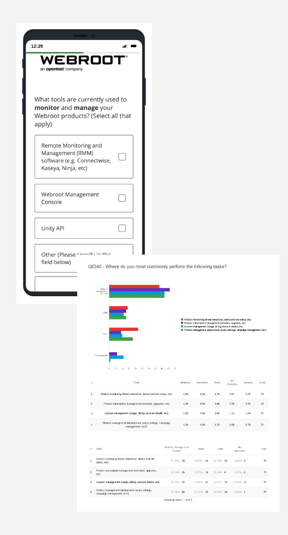 User Survey