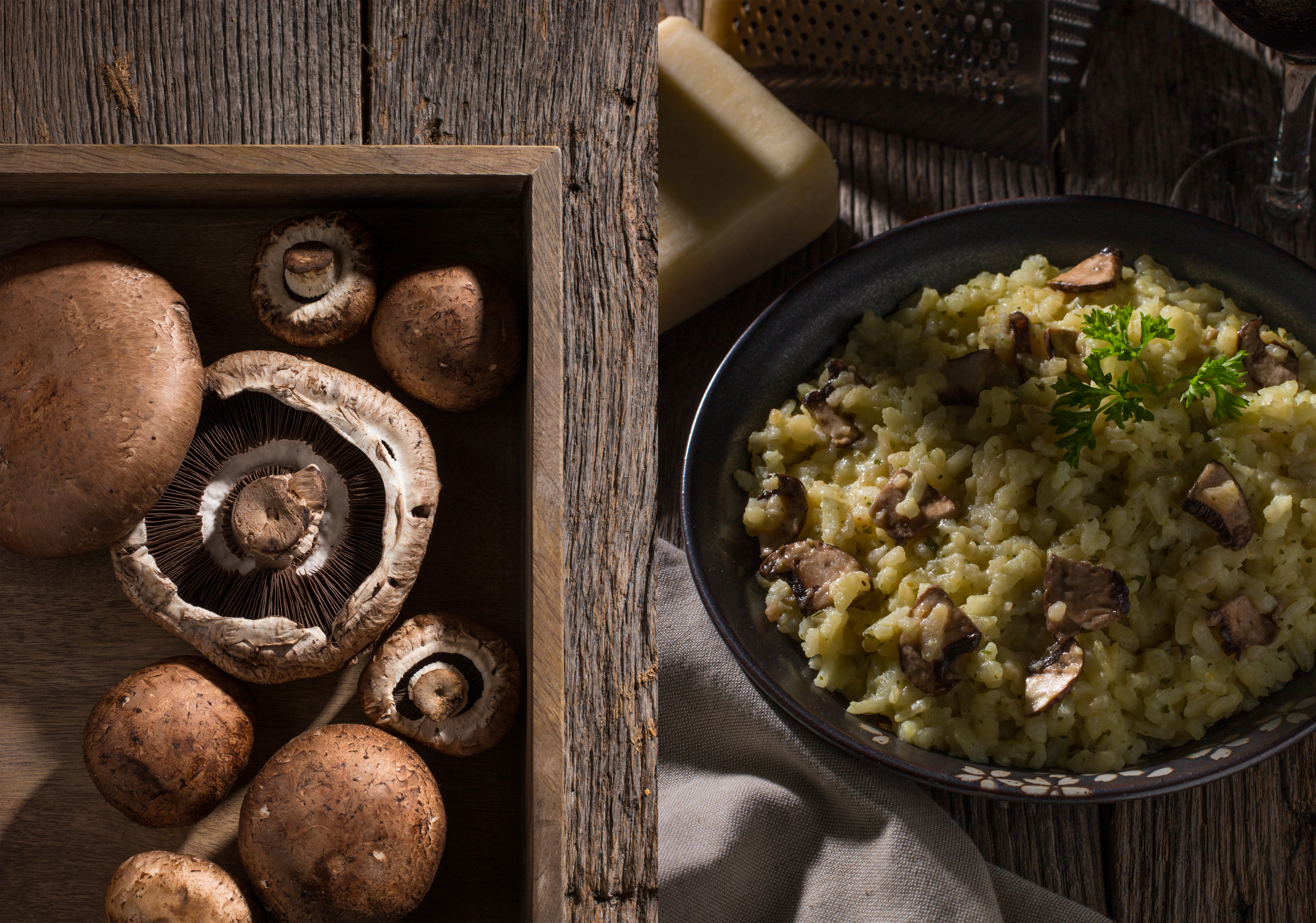 Mushroom Risotto