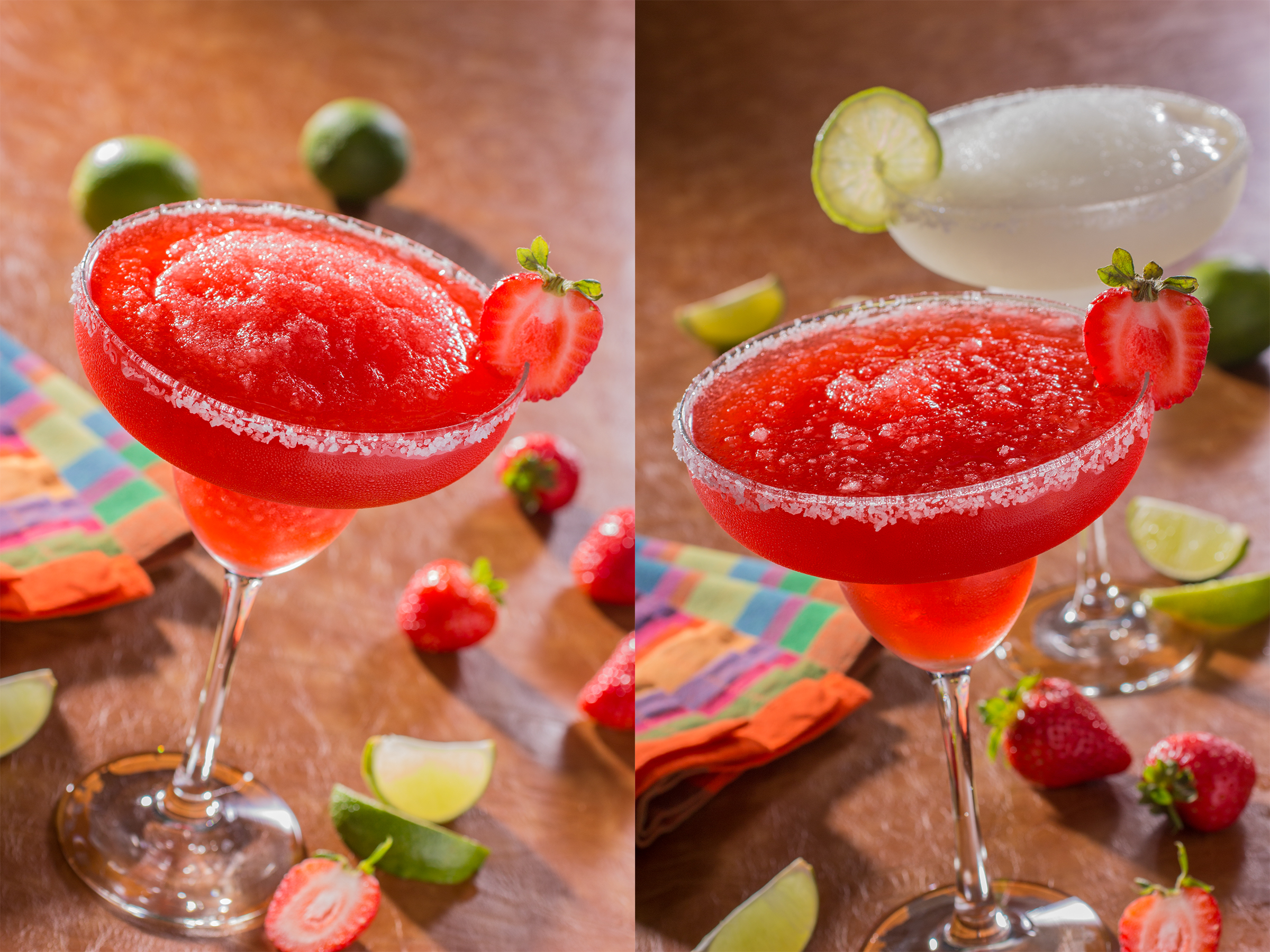 Frozen Strawberry Margaritas