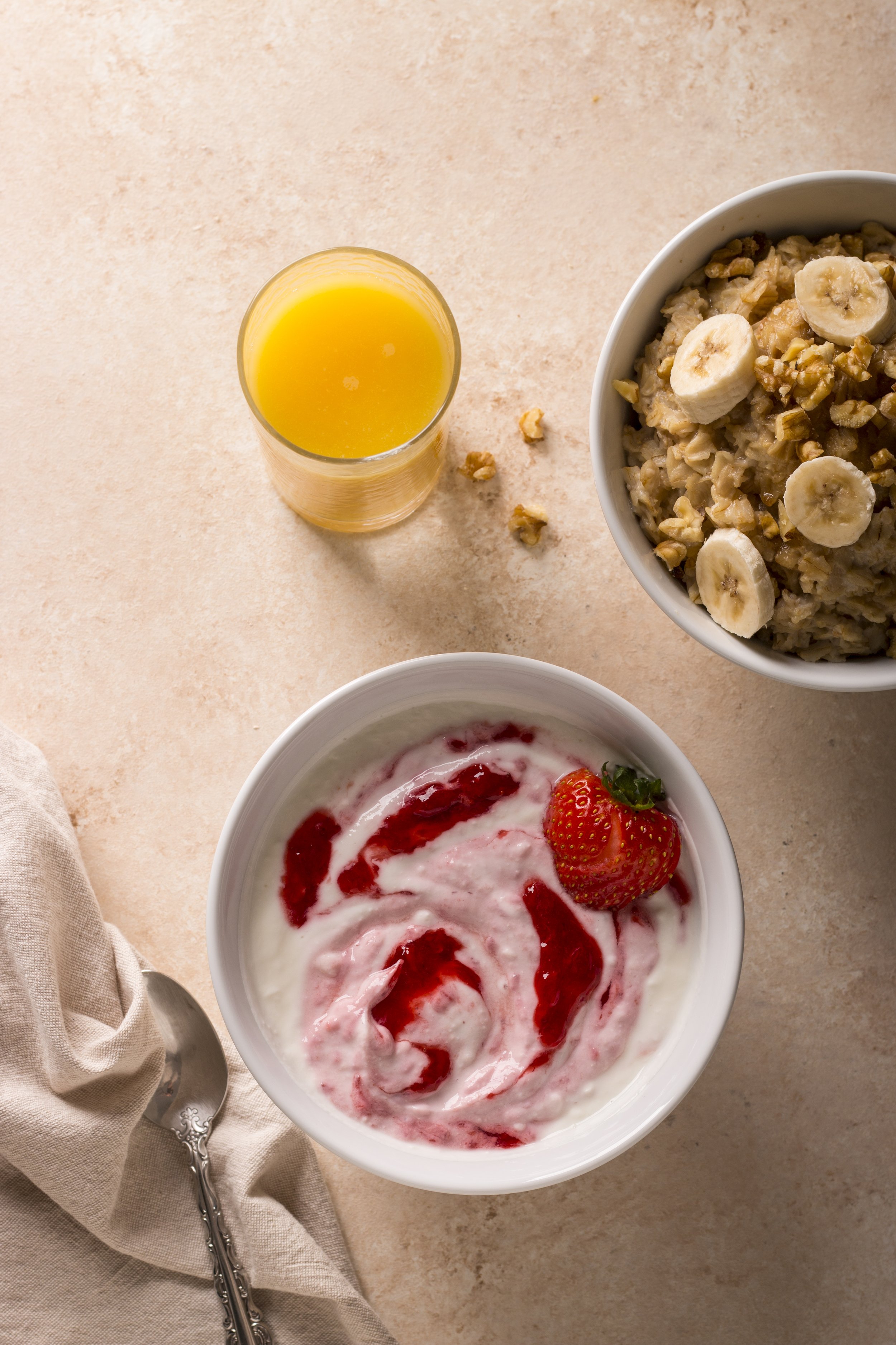 Yogurt, Fruit, & Oatmeal