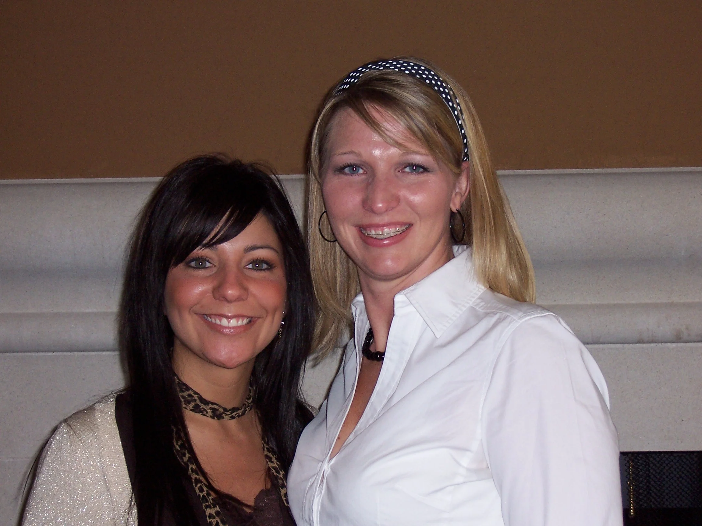 Jes & Di, circa 2006. Good grief - we spent our skinny years together. Along with our young years. 