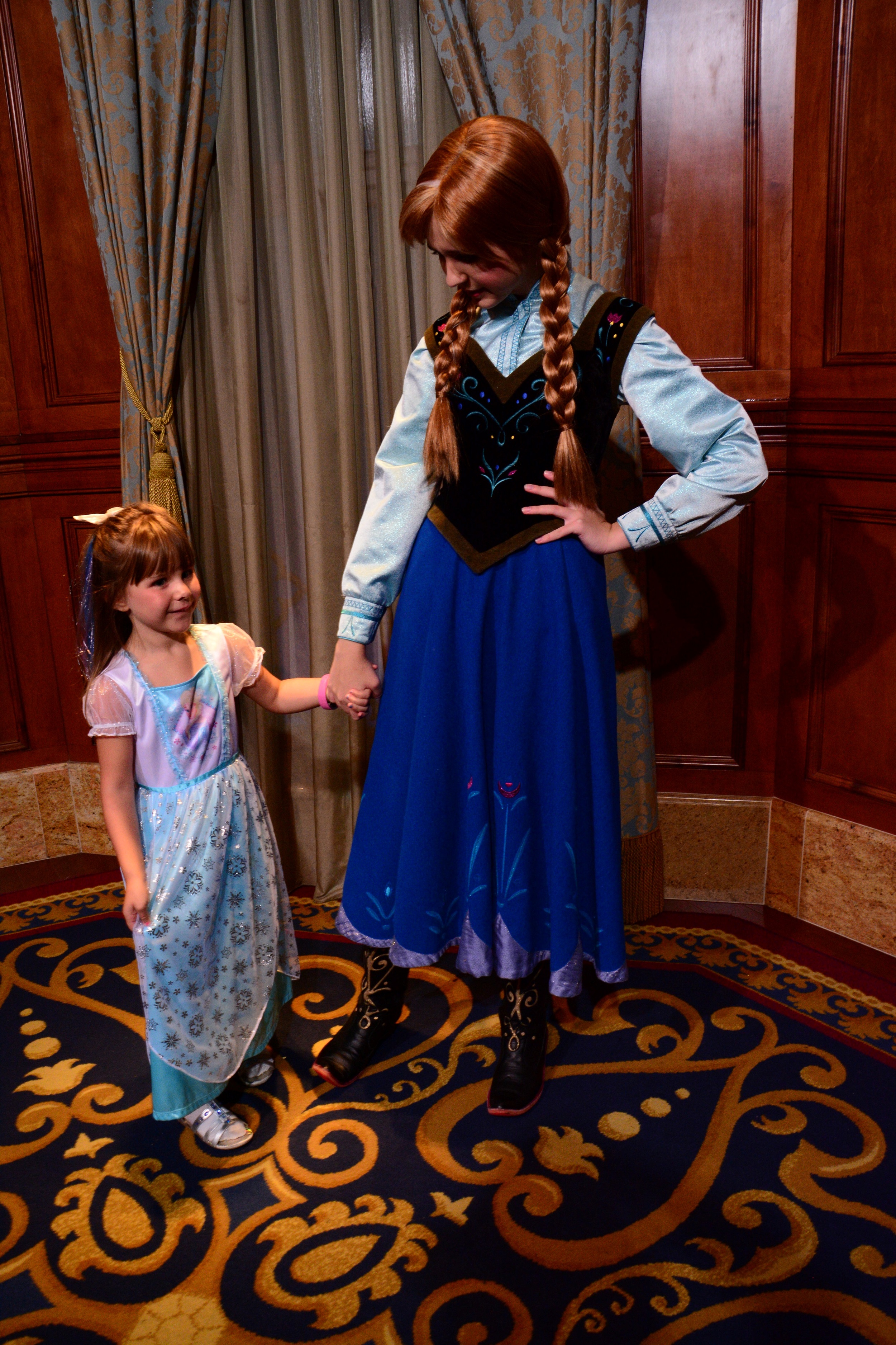 Emery meeting Princess anna