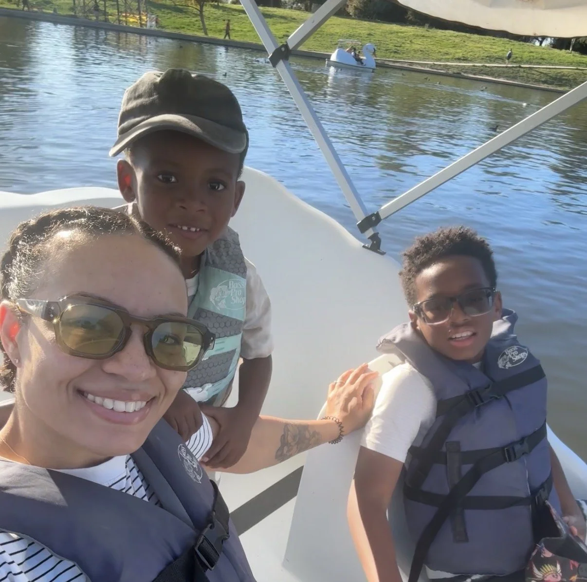 family weekend activities with kids and dog outdoors