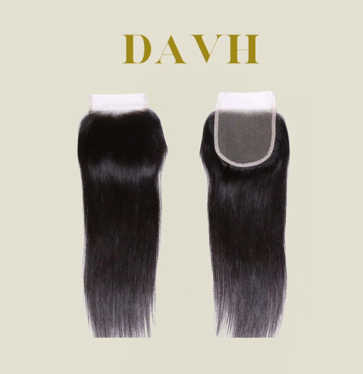 DAVH Remi Straight Transparent Lace Closure