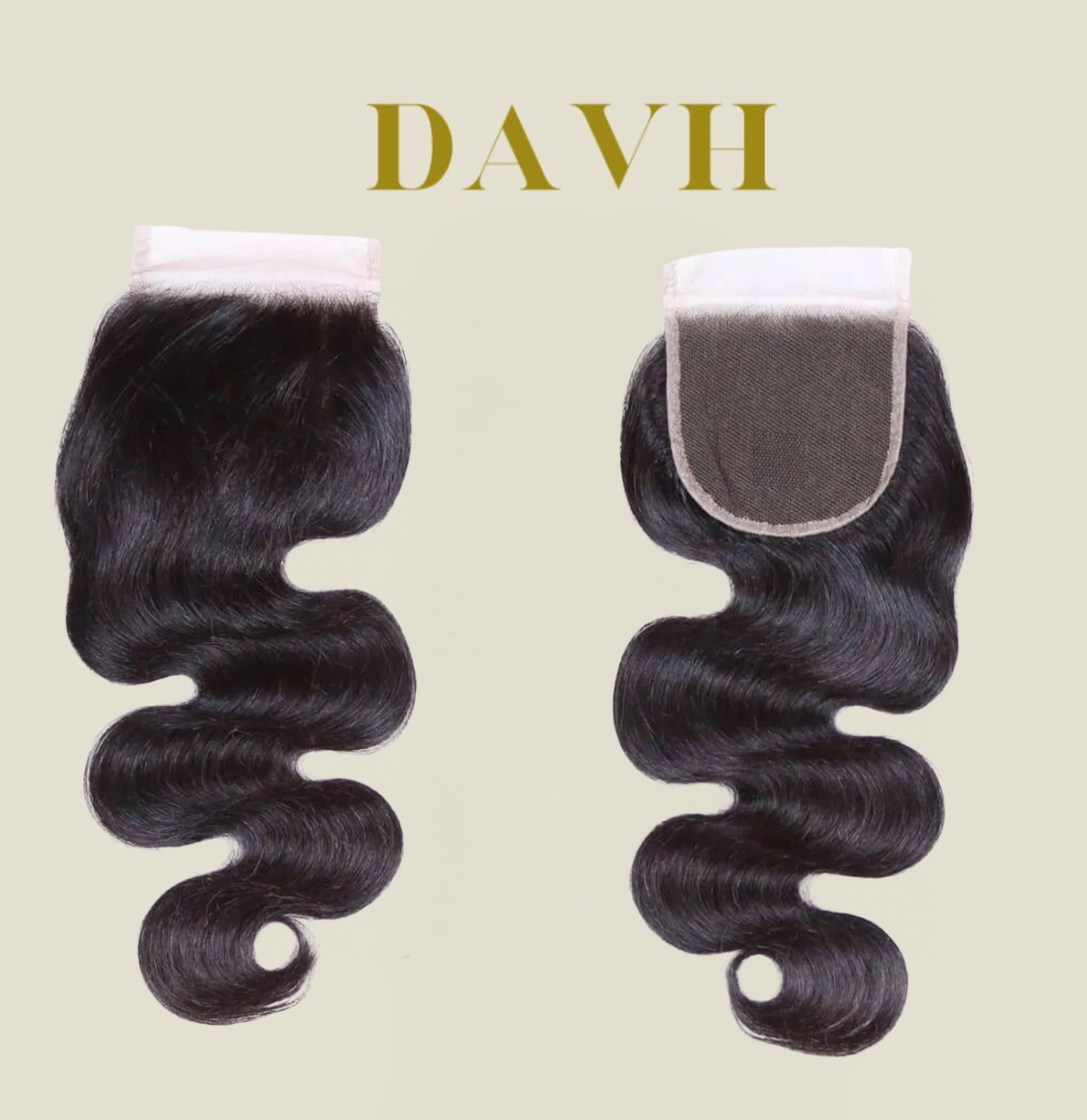 DAVH Remi Body Wave Transparent Lace Closure