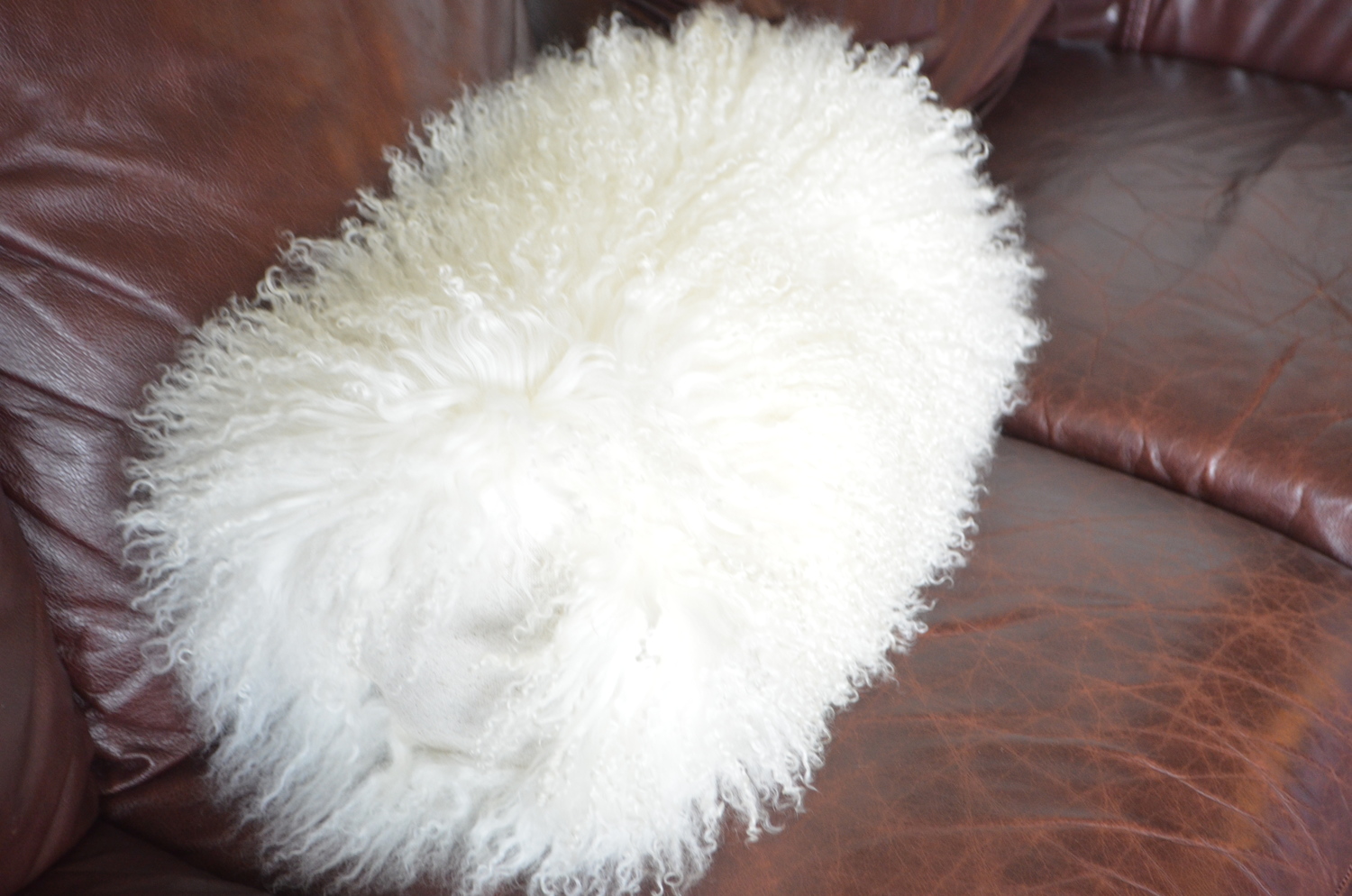 Sheepskin Fur Pillow