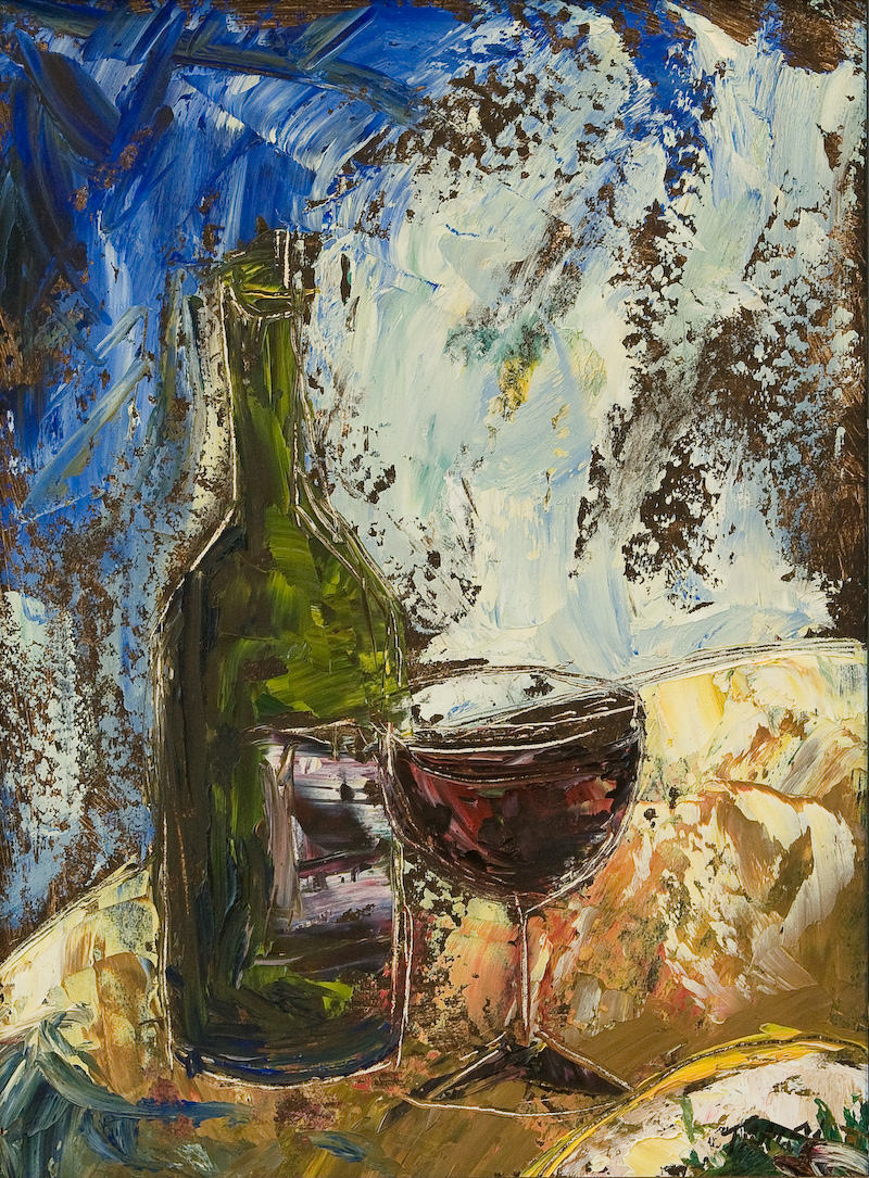 Wine Glass Painting Parties — Art by TJM