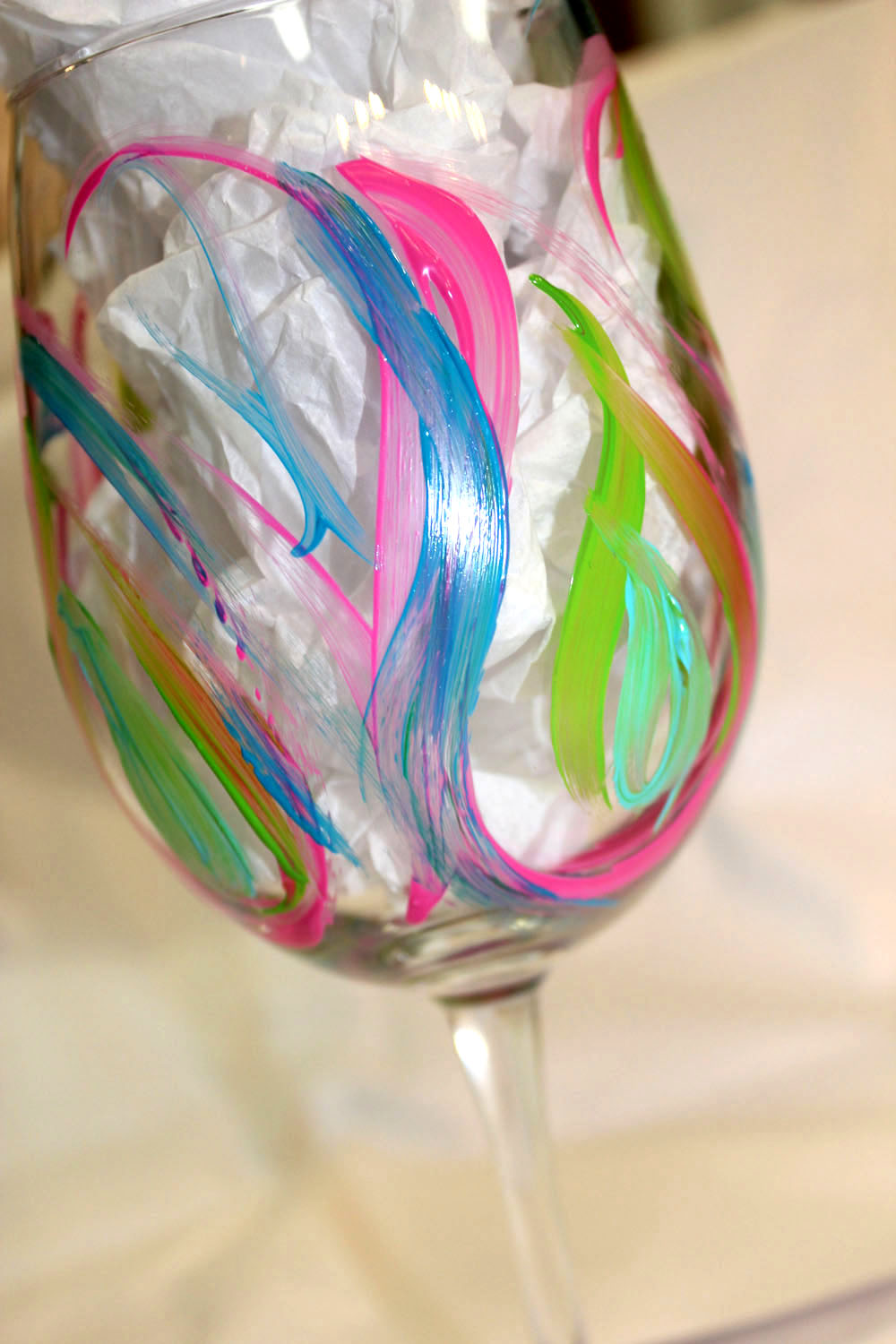 MARTINI GLASSES - PAINT PARTY KIT