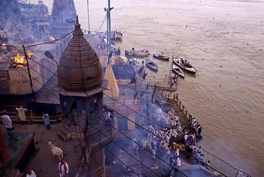  Banares &amp; The Ganges, India 