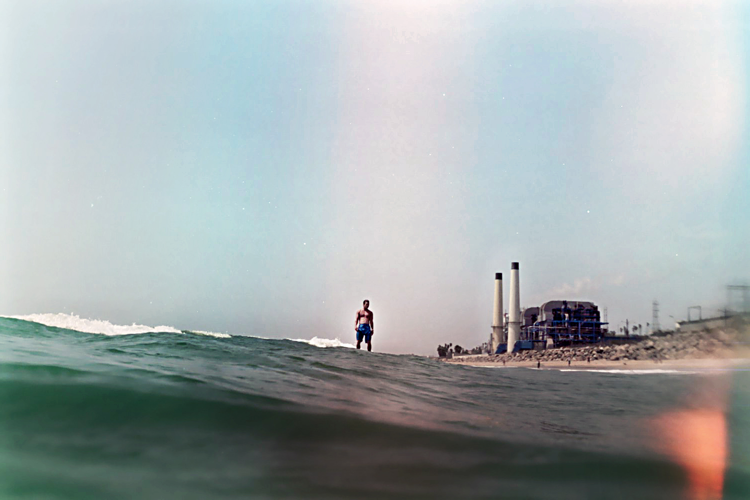  NIKONOS II shot from El Porto Manhattan Beach, CA USA 