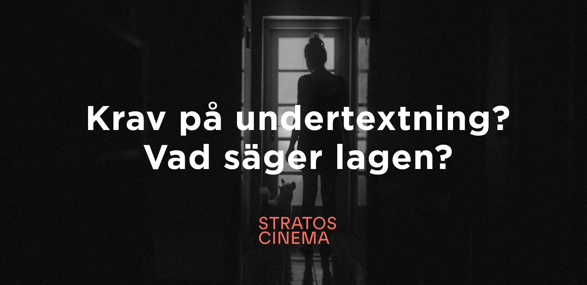 Krav på undertextning? Vad säger lagen?