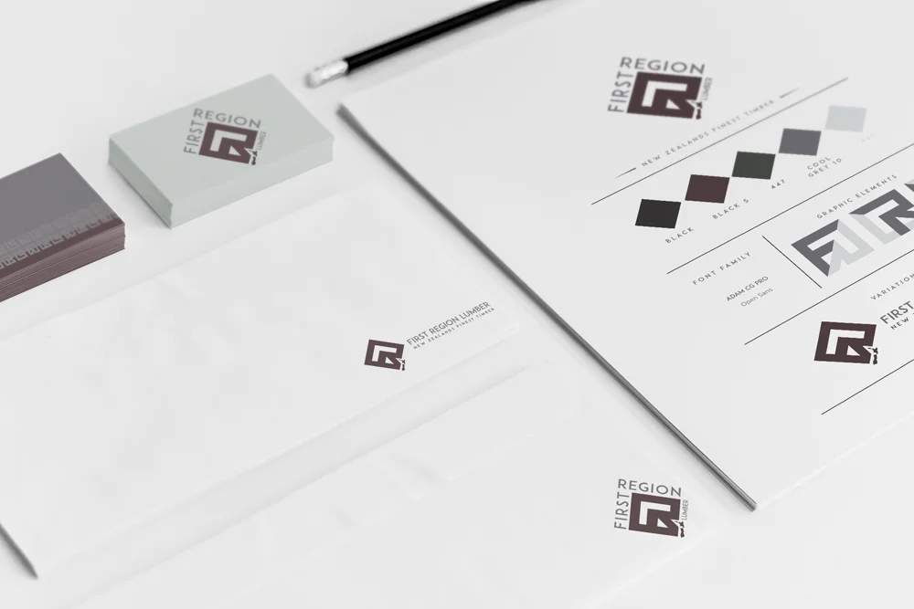 First Region Lumber Branding