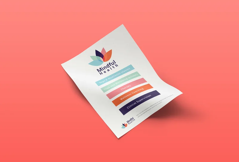 Mindful Health Logo and Brand Palette