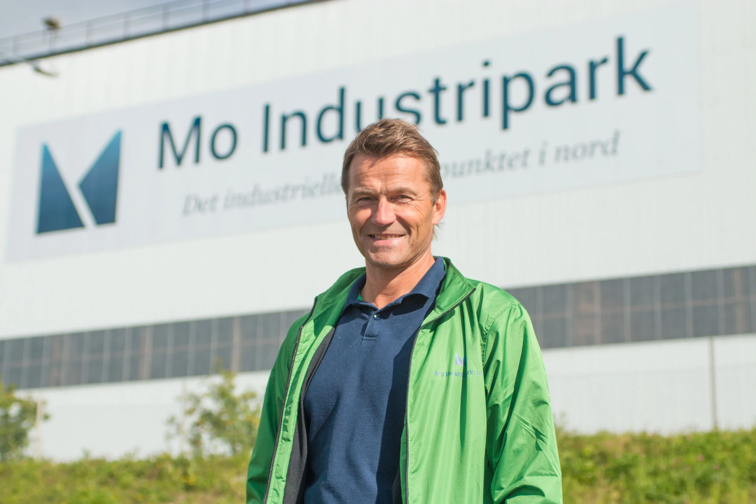 Fornyer samarbeidet med Rød snø. Markedssjef i Mo Industripark, Jan Gabor. 