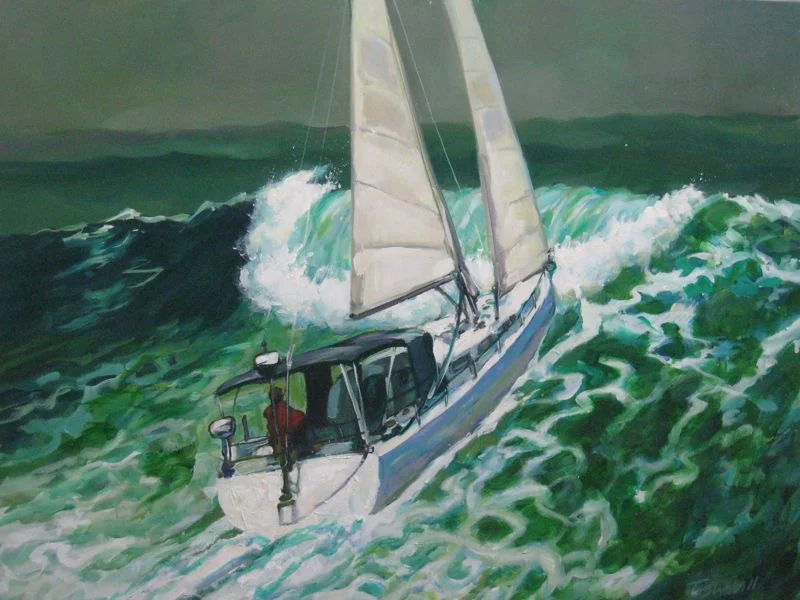 Ted Blackall 120cm x 90cm All Alone