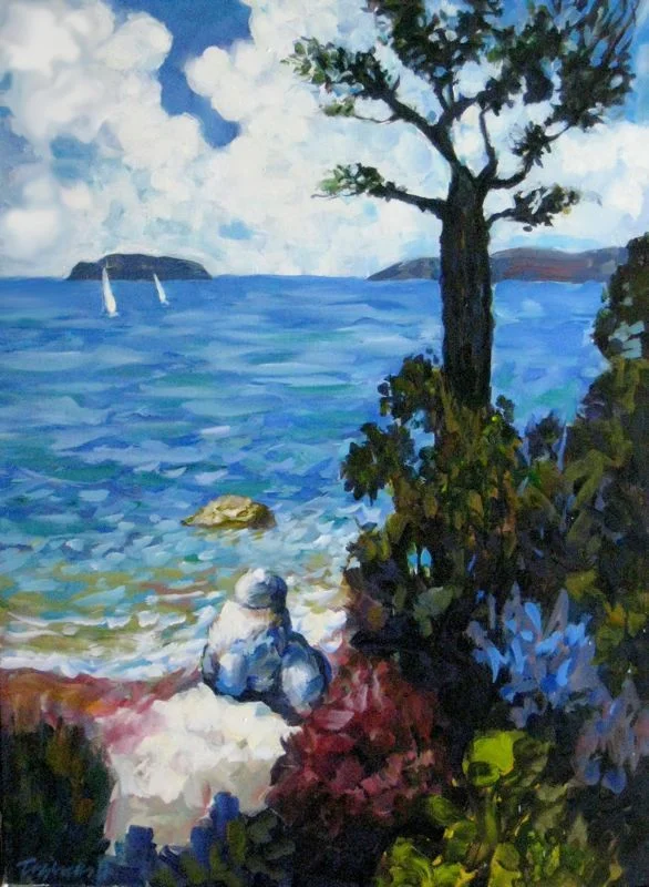 Ted Blackall 101cm x 76cm Pittwater Mistral