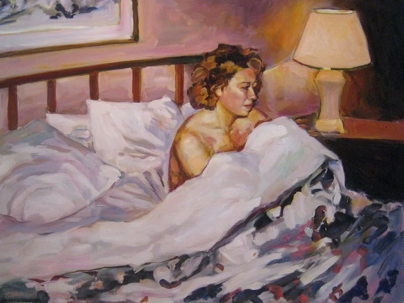Ted Blackall 120cm x 90cm Hilton Jet Lag